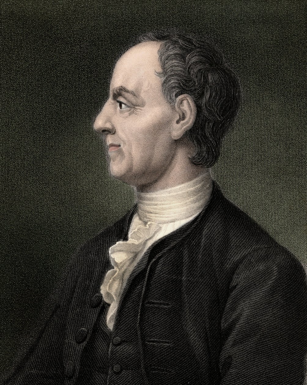 Portrait de Leon (Leonhard) Euler (1707-1783), mathématicien suisse - Unknown artist