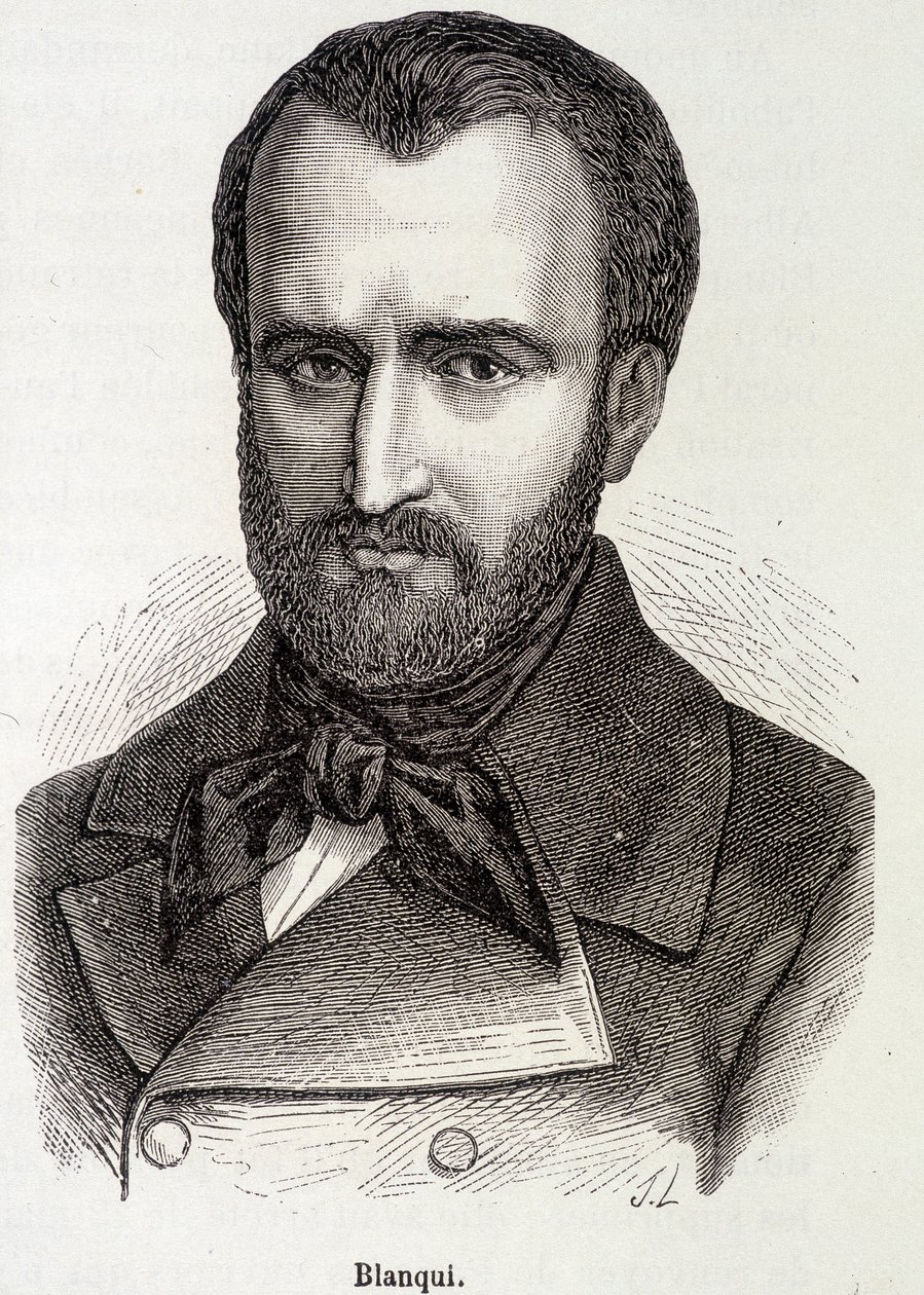 Portrait de Louis Auguste Blanqui (1805-1881) théoricien socialiste et révolutionnaire français - Unknown artist