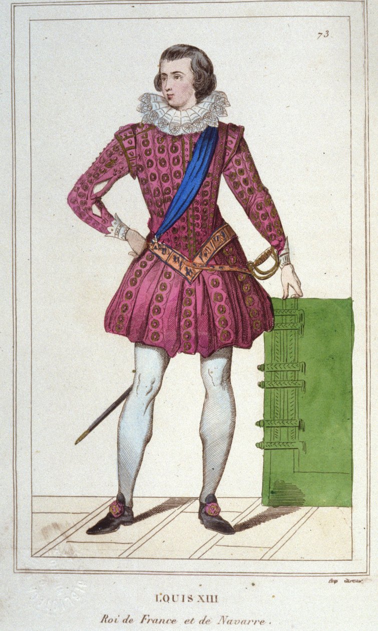 Portrait de Louis XIII (1601 - 1643), roi de France - Unknown artist