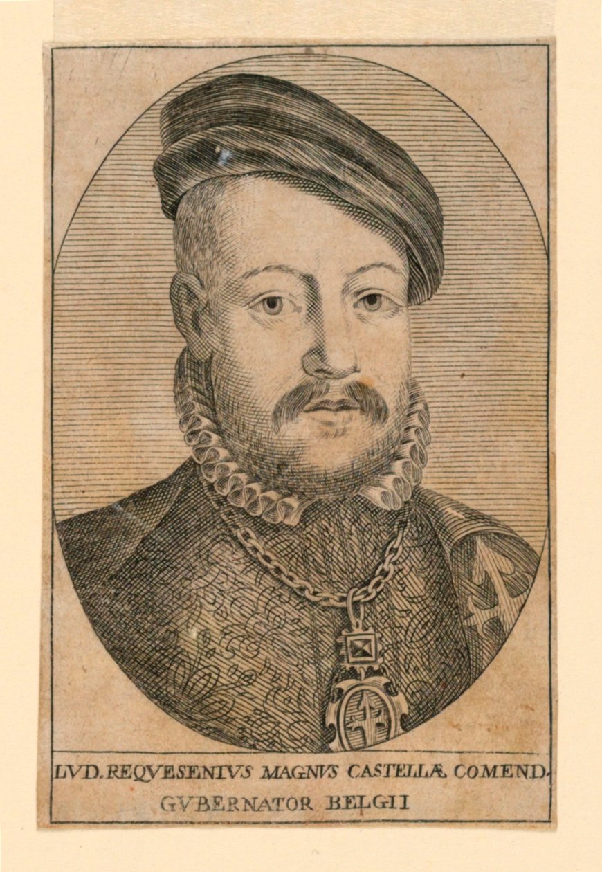 Portrait de Luis de Requesenius (d. 1576) - Unknown artist