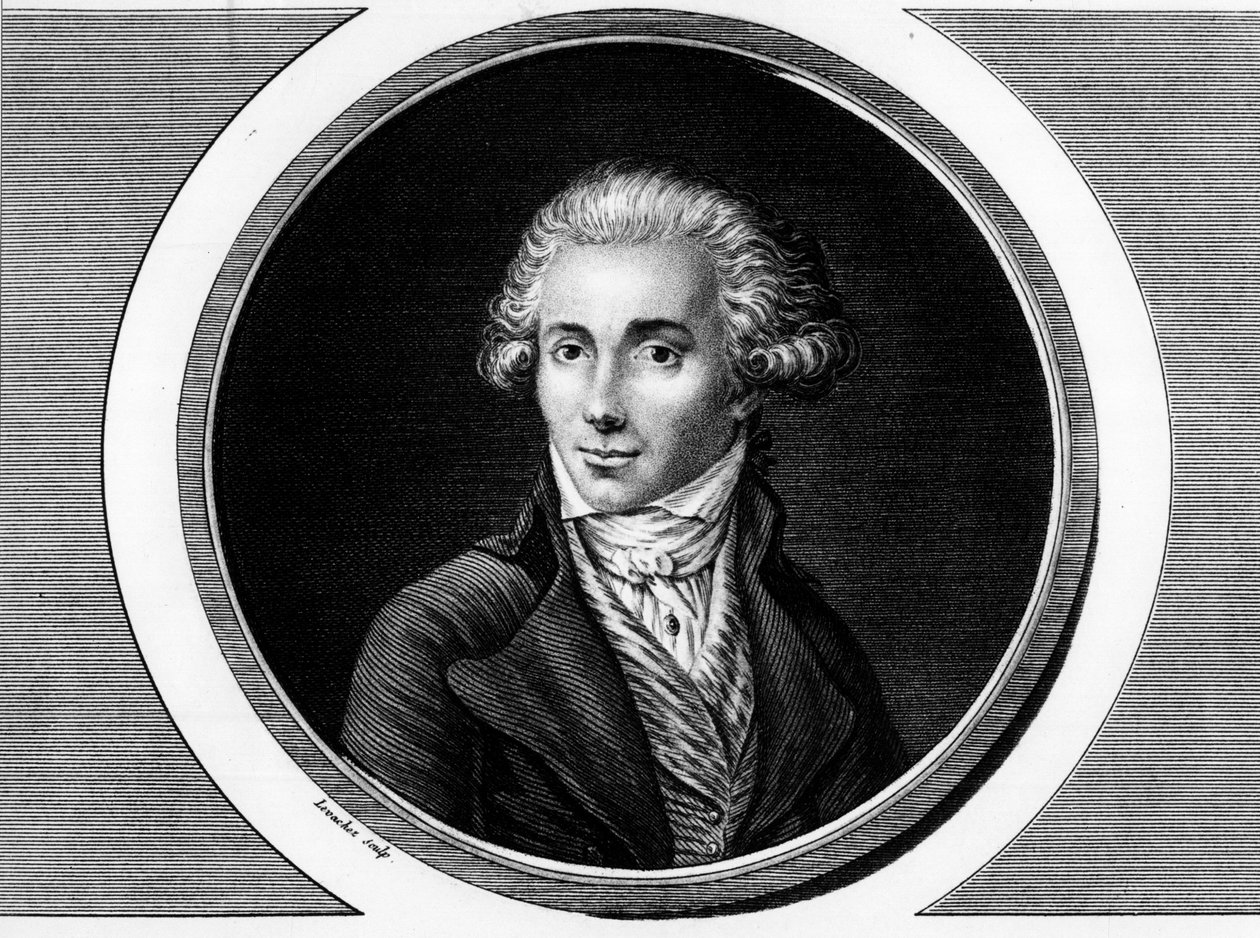 Portrait de Marguerite Élie Guadet, homme politique français - Unknown artist