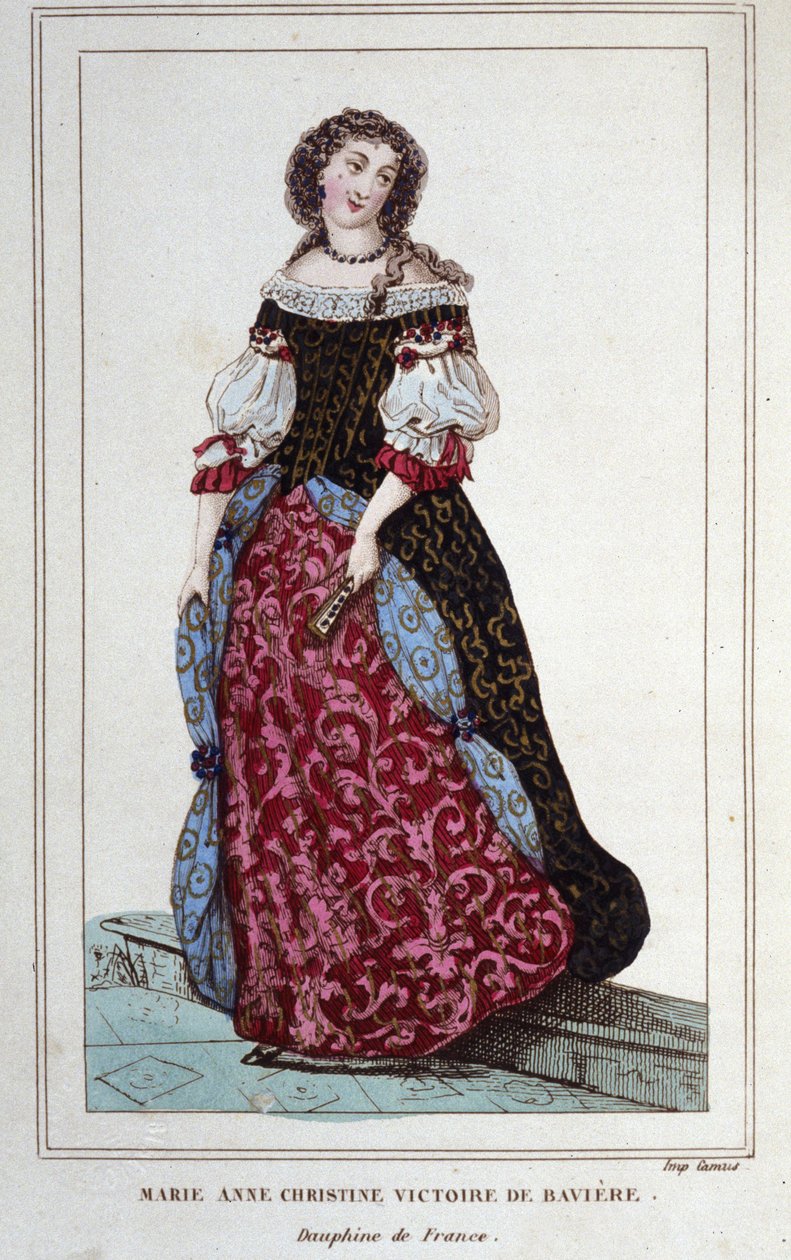 Portrait de Marie-Anne-Christine de Bavière, Munich - Unknown artist