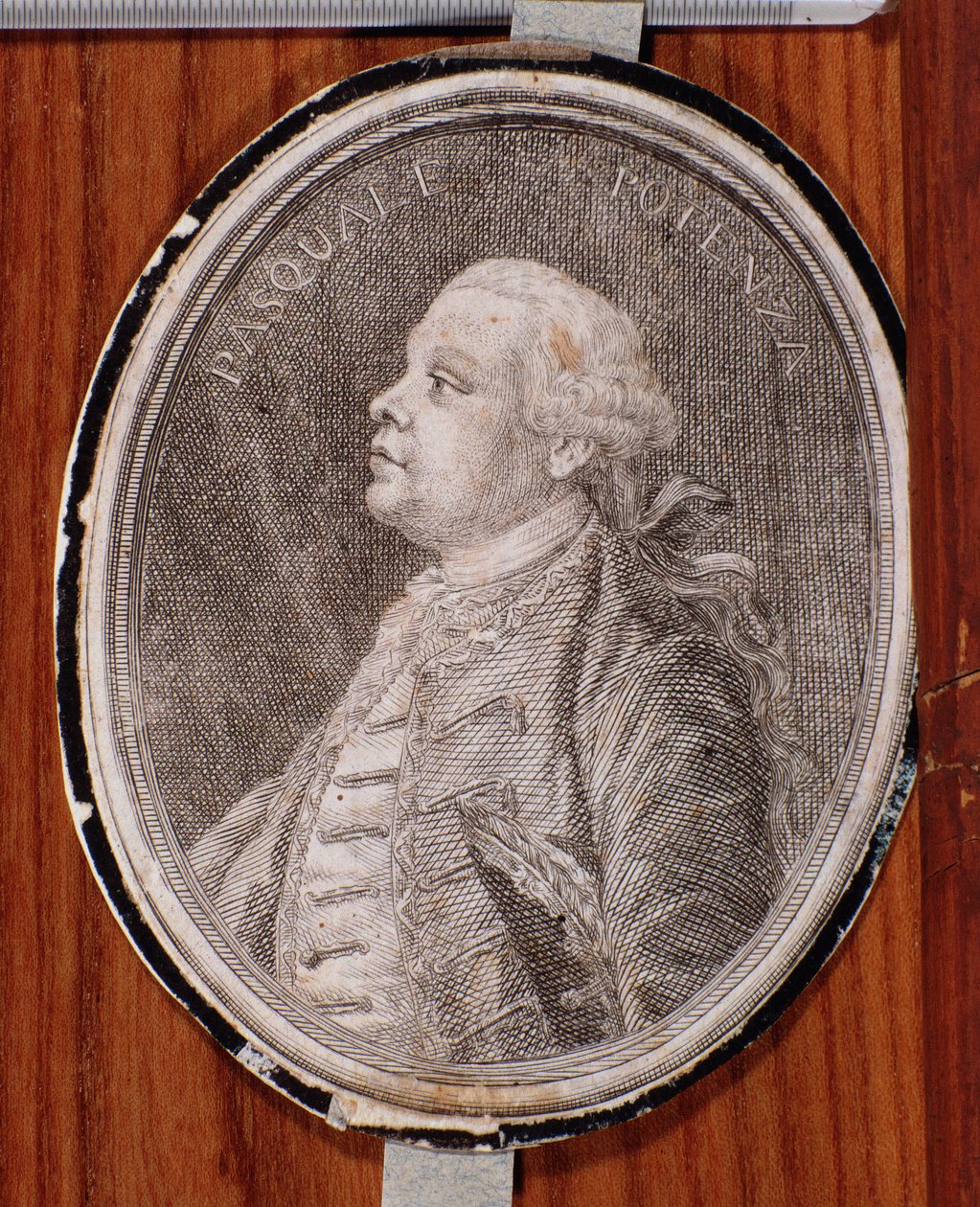 Portrait de Pasquale Potenza (gravure) - Unknown artist