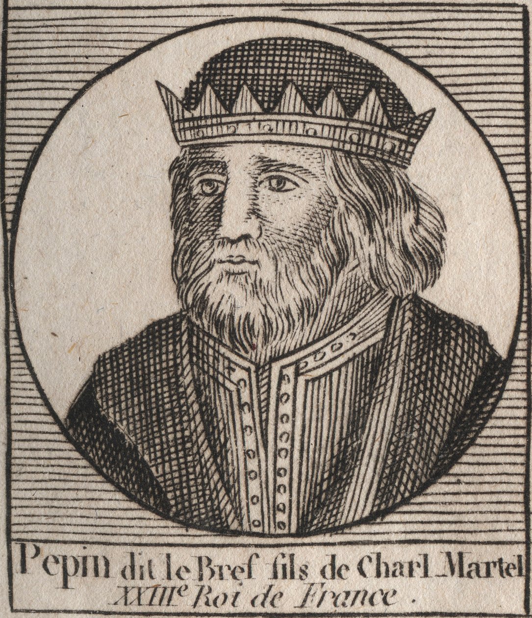 Portrait de Pépin III dit Pépin le Bref - Unknown artist