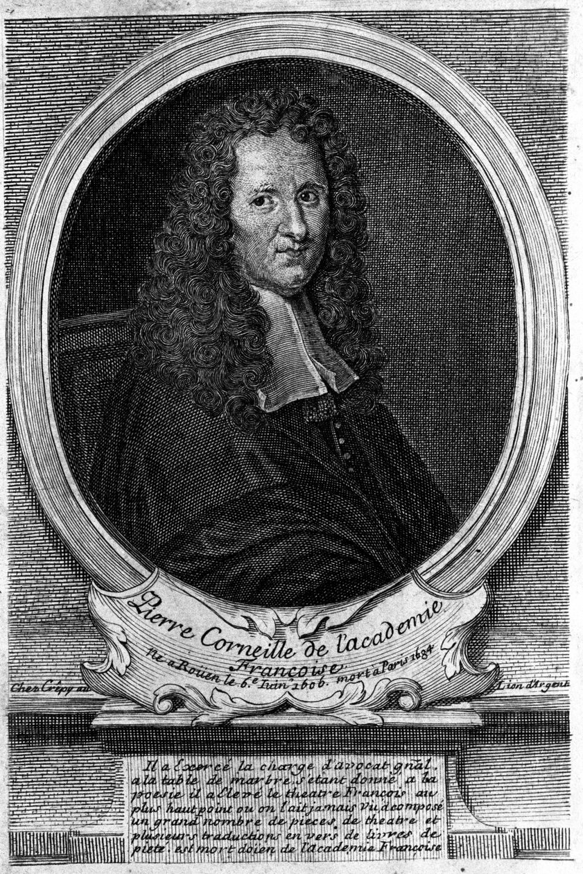 Portrait de Pierre Corneille (1606 - 1684) - Unknown artist