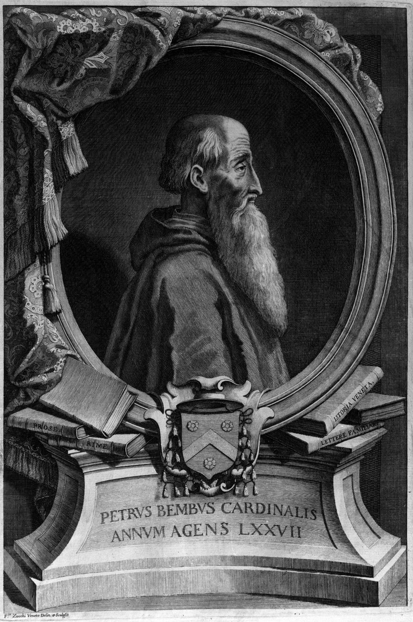 Portrait de Pietro Bembo (1470 - 1547), cardinal et humaniste italien - Unknown artist