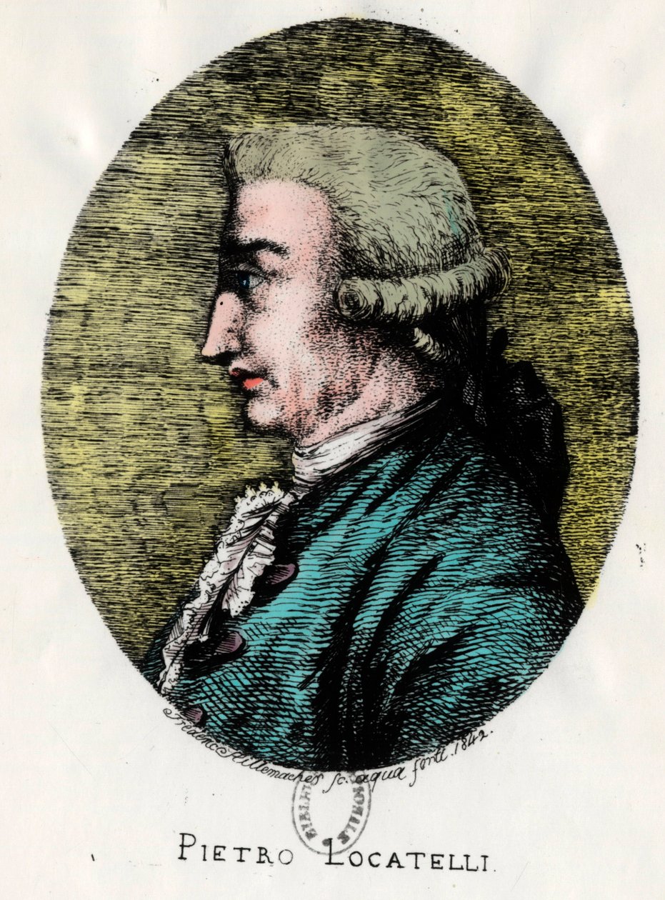 Portrait de Pietro Locatelli - Unknown artist