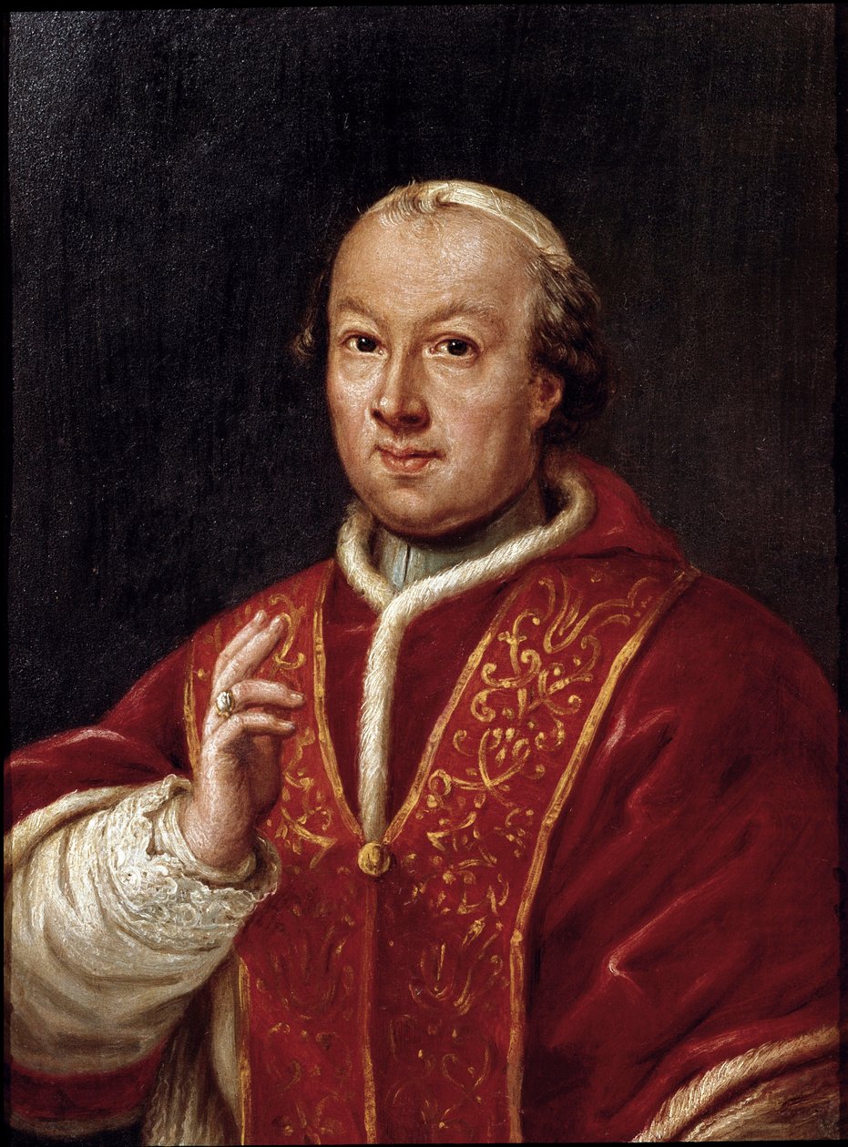 Portrait du pape Pie VI - Unknown artist