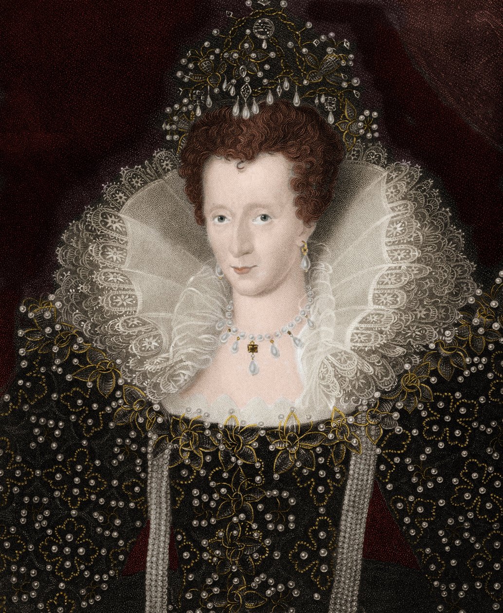 Portrait de la reine Élisabeth Ire d