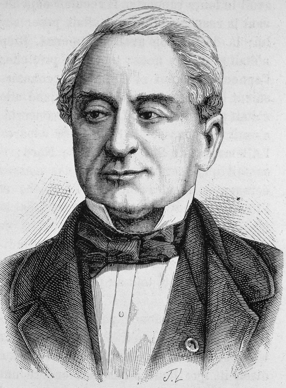 Portrait de Schneider. Gravure de la fin du XIXe siècle dans « Histoire de France » par H. Martin. - Unknown artist