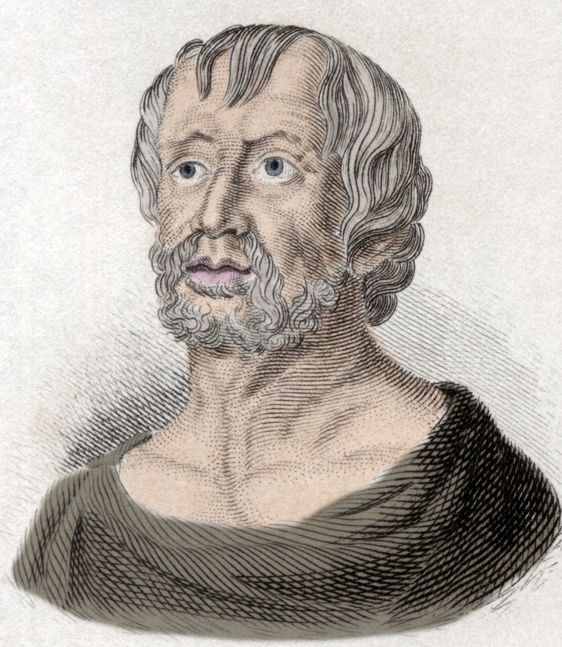 Portrait de Sénèque (Lucius Annaeus Seneca, 4 av. J.-C.-65 apr. J.-C.), philosophe de l