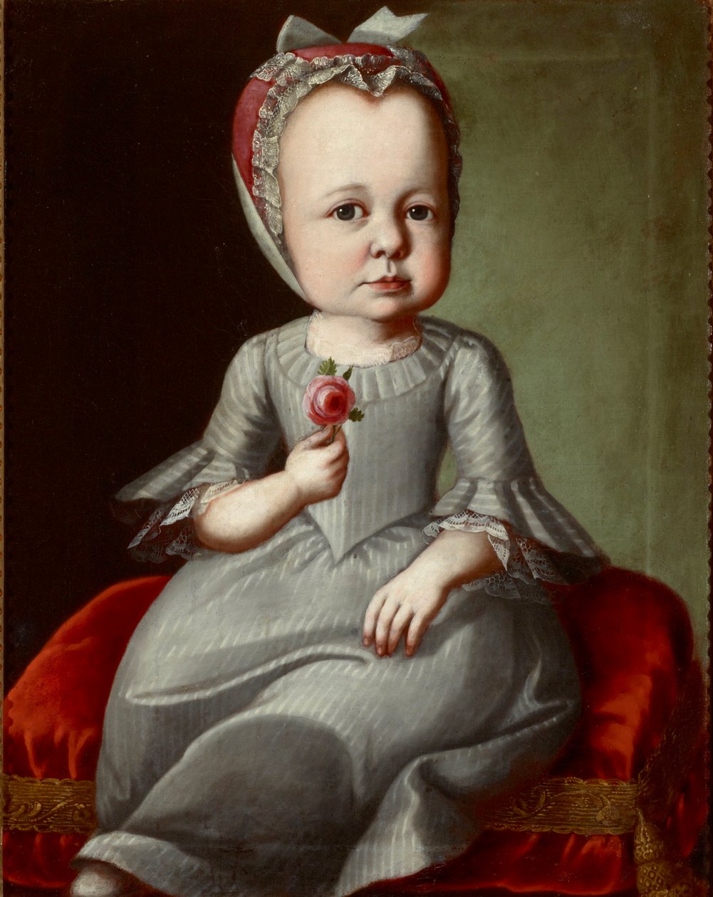 Portrait de Sophia Elizabeth von Brukenthal (1749-1753) - Unknown artist