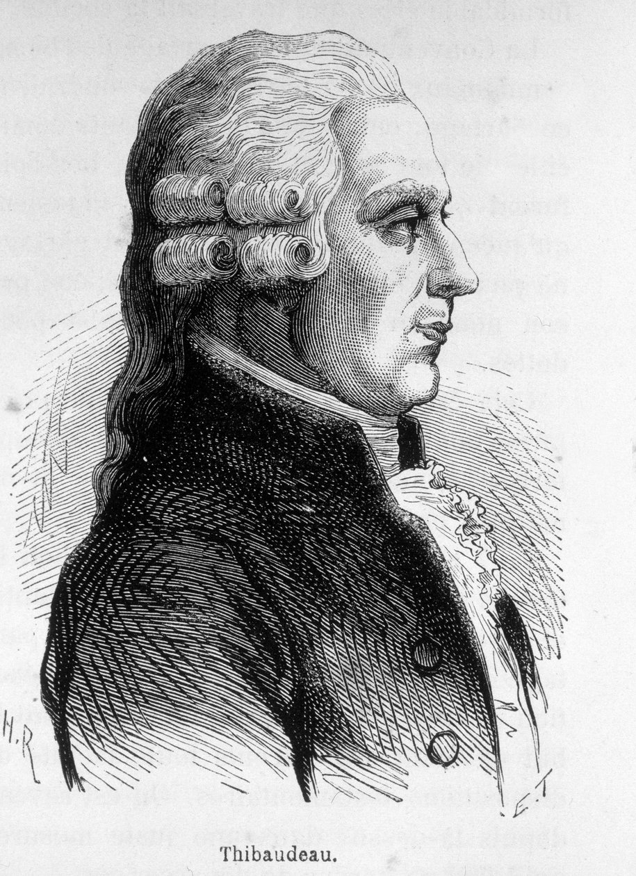Portrait de Thibaudeau, homme politique français. - Unknown artist