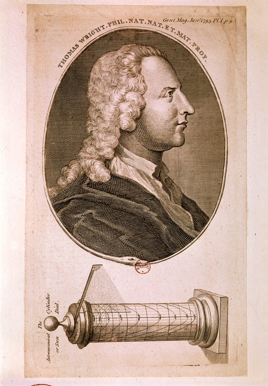 Portrait de Thomas Wright - Unknown artist