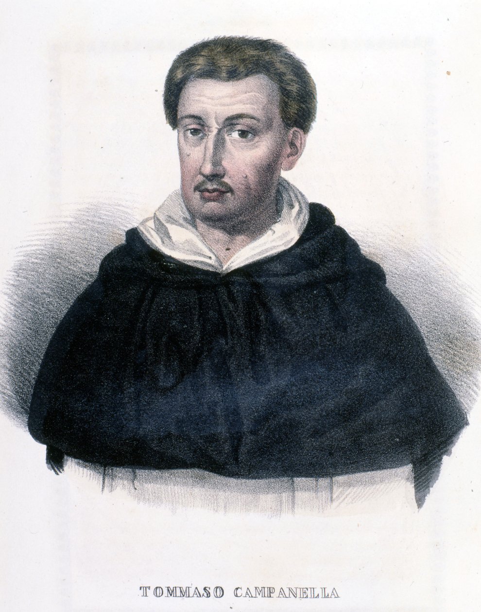 Portrait de Tommaso Campanella (1568-1639), philosophe italien - Unknown artist