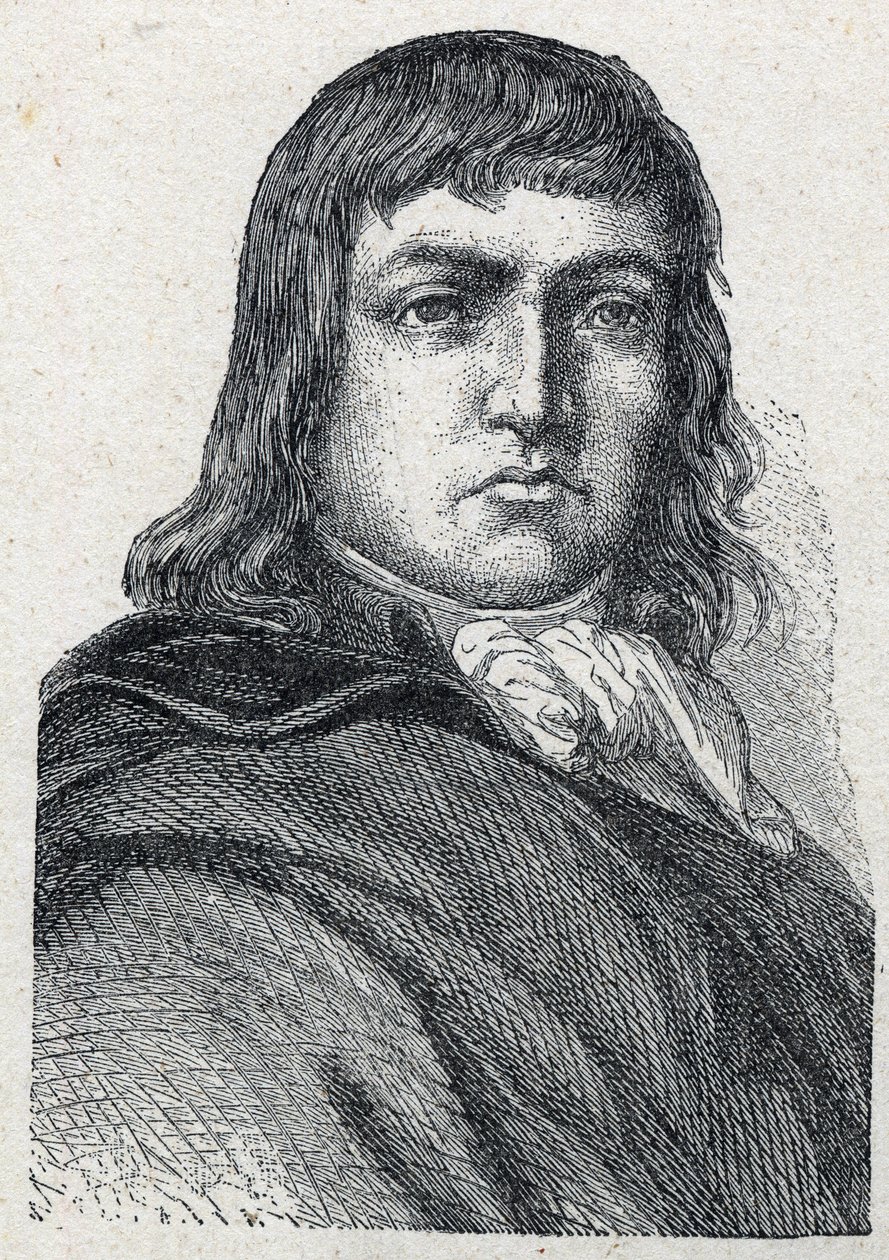 Portrait de Vincent de Tinténiac (Chevalier) (1764-1795) général chouan - Unknown artist