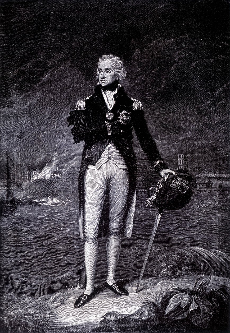 Portrait du vicomte Horatio Nelson (1758 - 1805), amiral britannique - Unknown artist