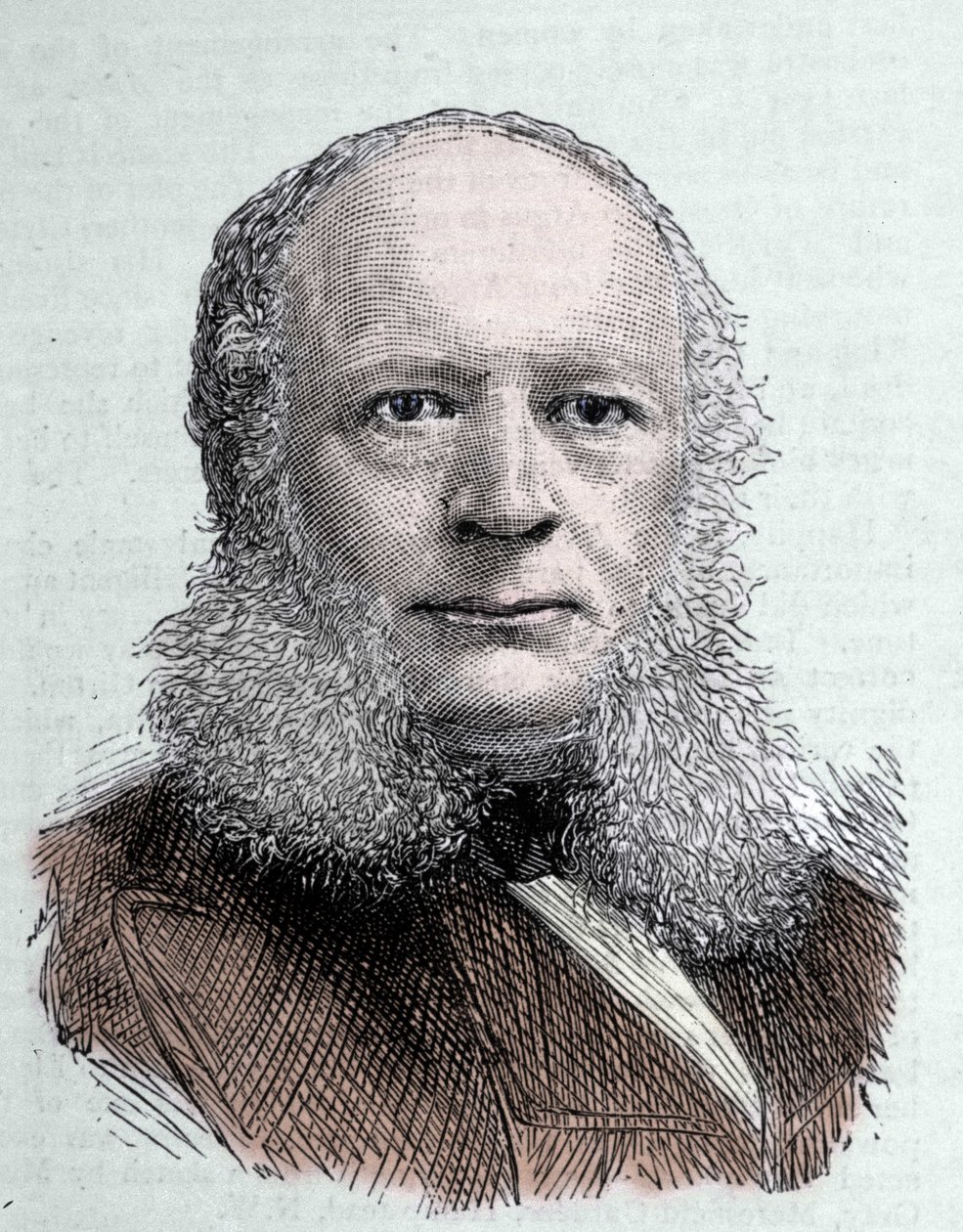 Portrait de Werner von Siemens (1816-1892), ingénieur et industriel allemand - Unknown artist