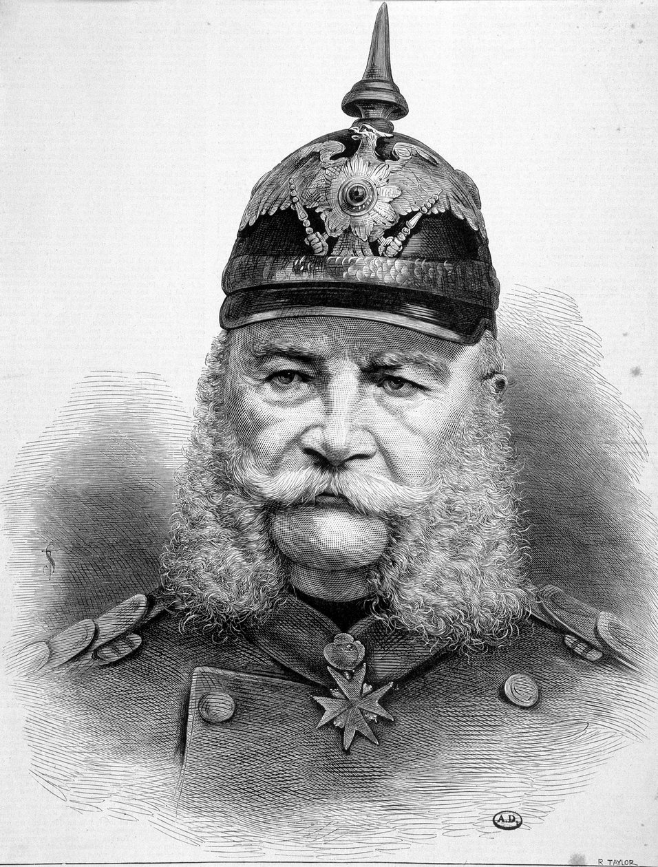 Portrait de Guillaume Frédéric Louis Ier, roi de Prusse et empereur d