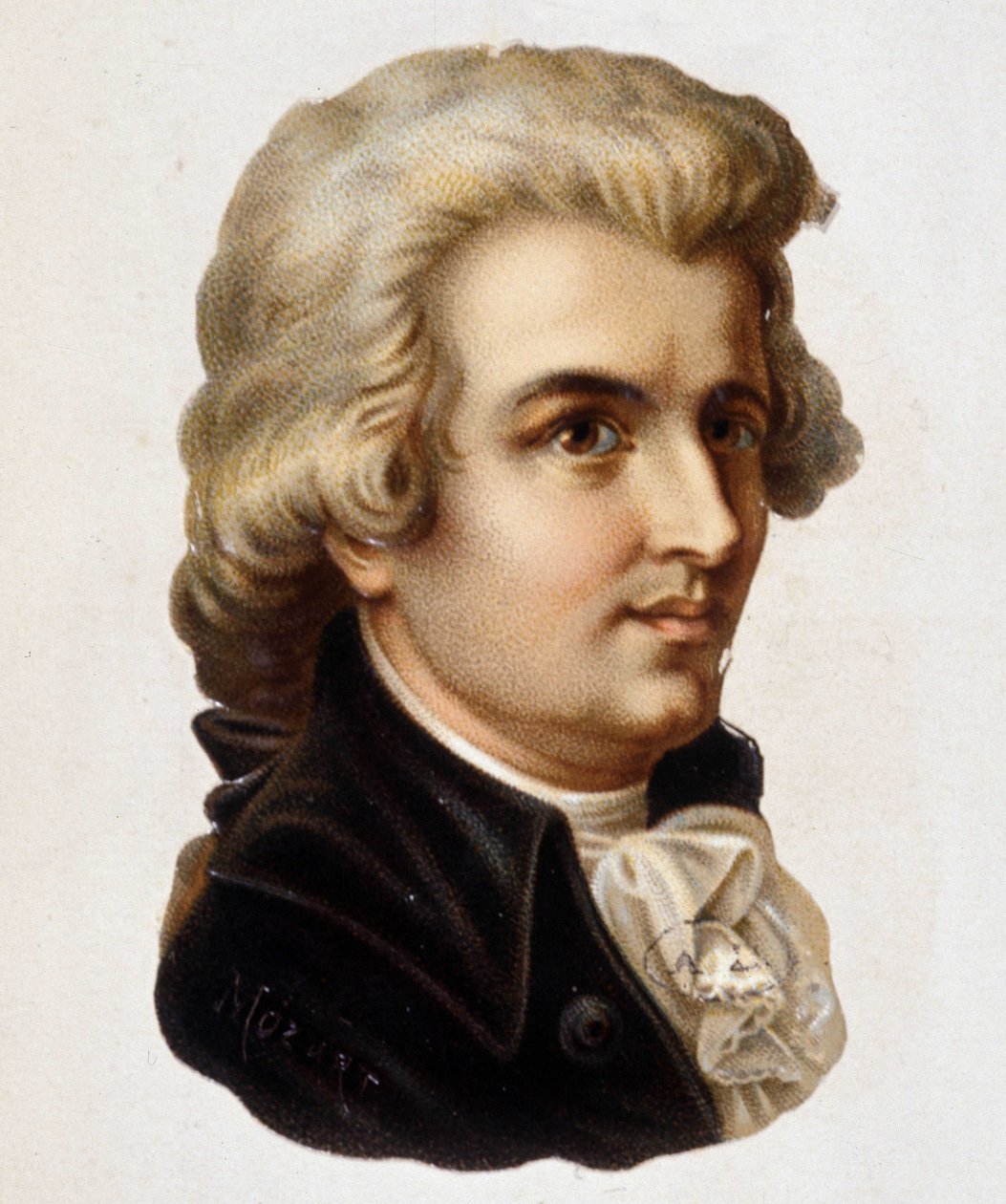 Portrait de Wolfgang Amadeus Mozart (1756-1791) - Unknown artist
