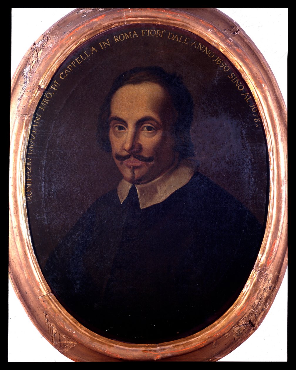 Portrait du compositeur italien Bonifazio Graziani (1604/1605-1664) - Unknown artist