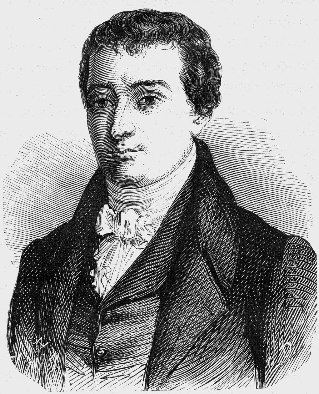 Portrait du physicien et chimiste anglais William Hyde Wollaston - Unknown artist