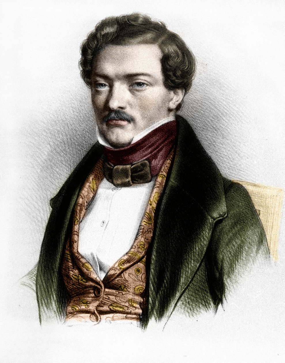 Portrait du ténor français Gilbert-Louis Duprez - Unknown artist