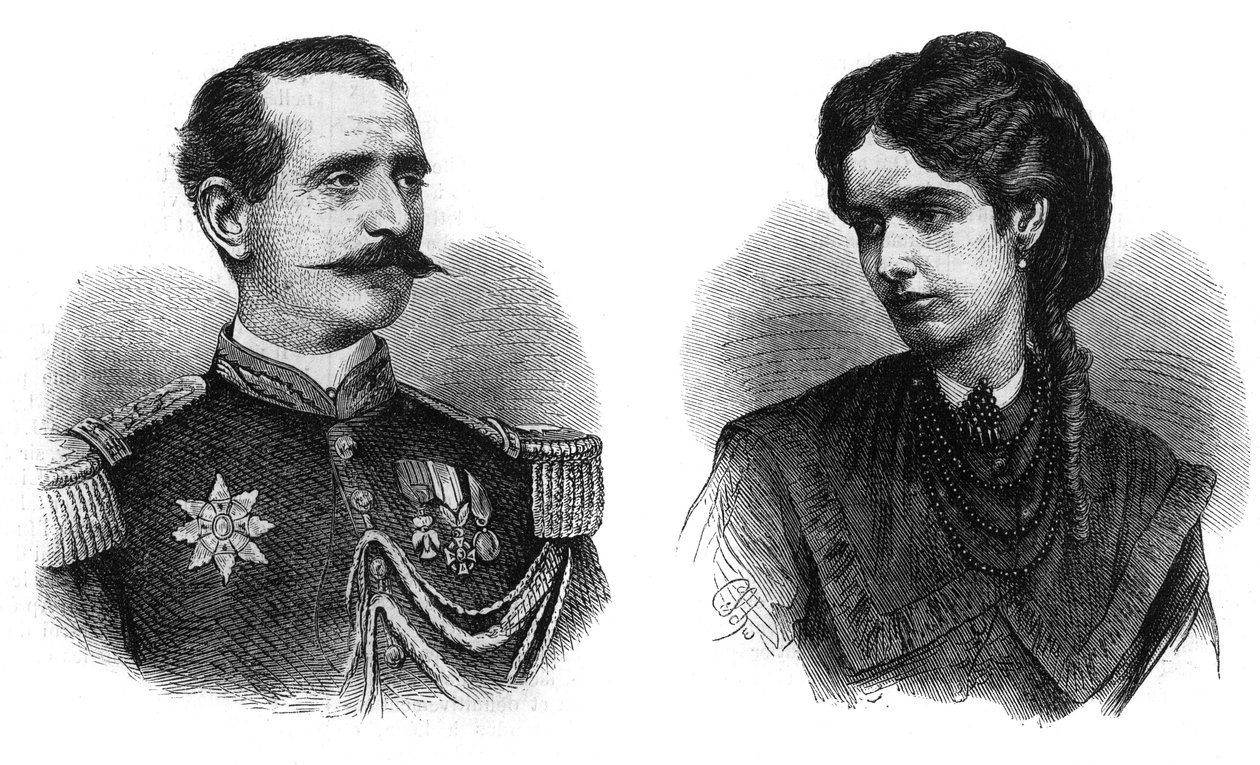 Portraits du prince Felix Salm-Salm - Unknown artist