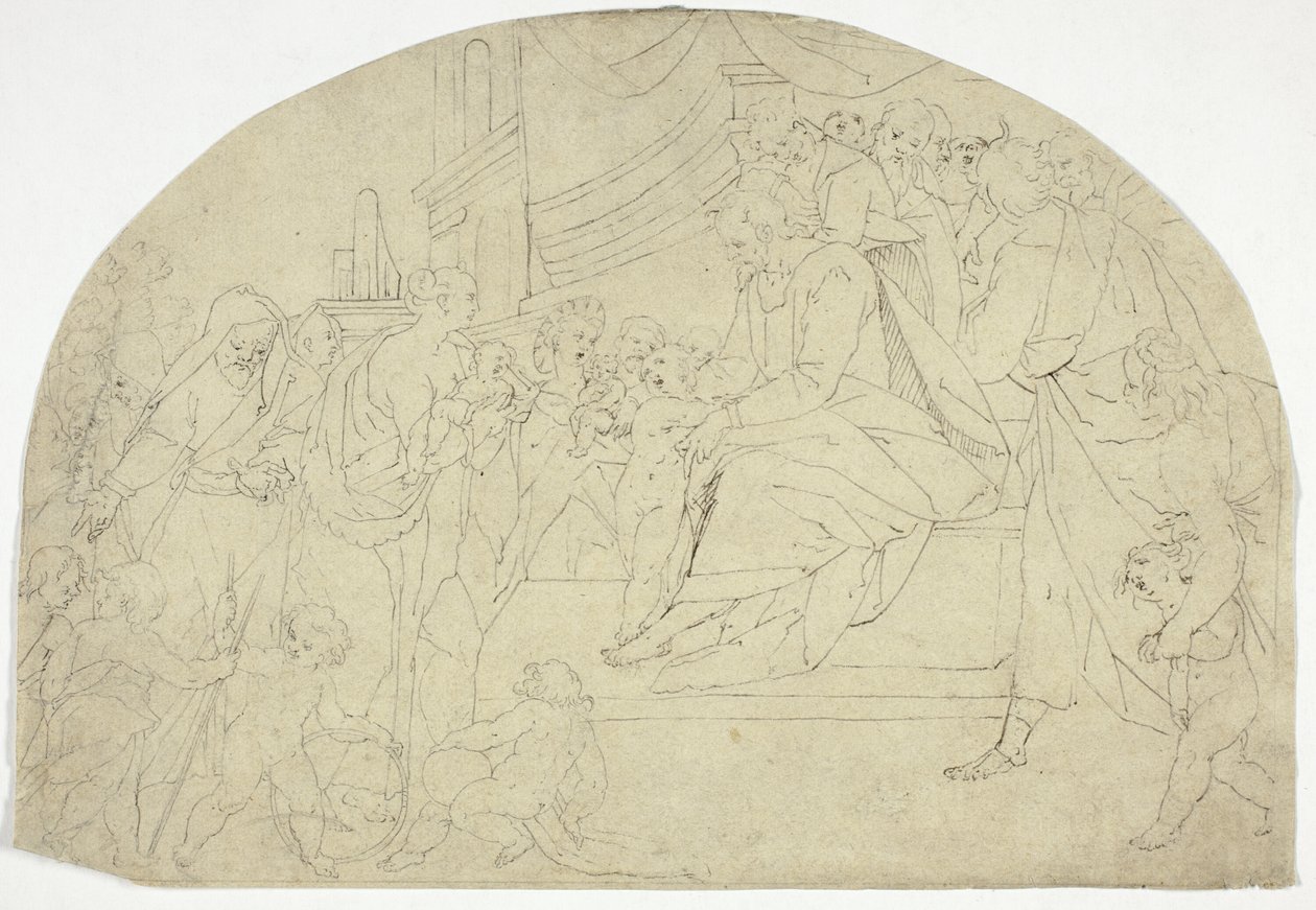 Présentation des enfants - Unknown artist