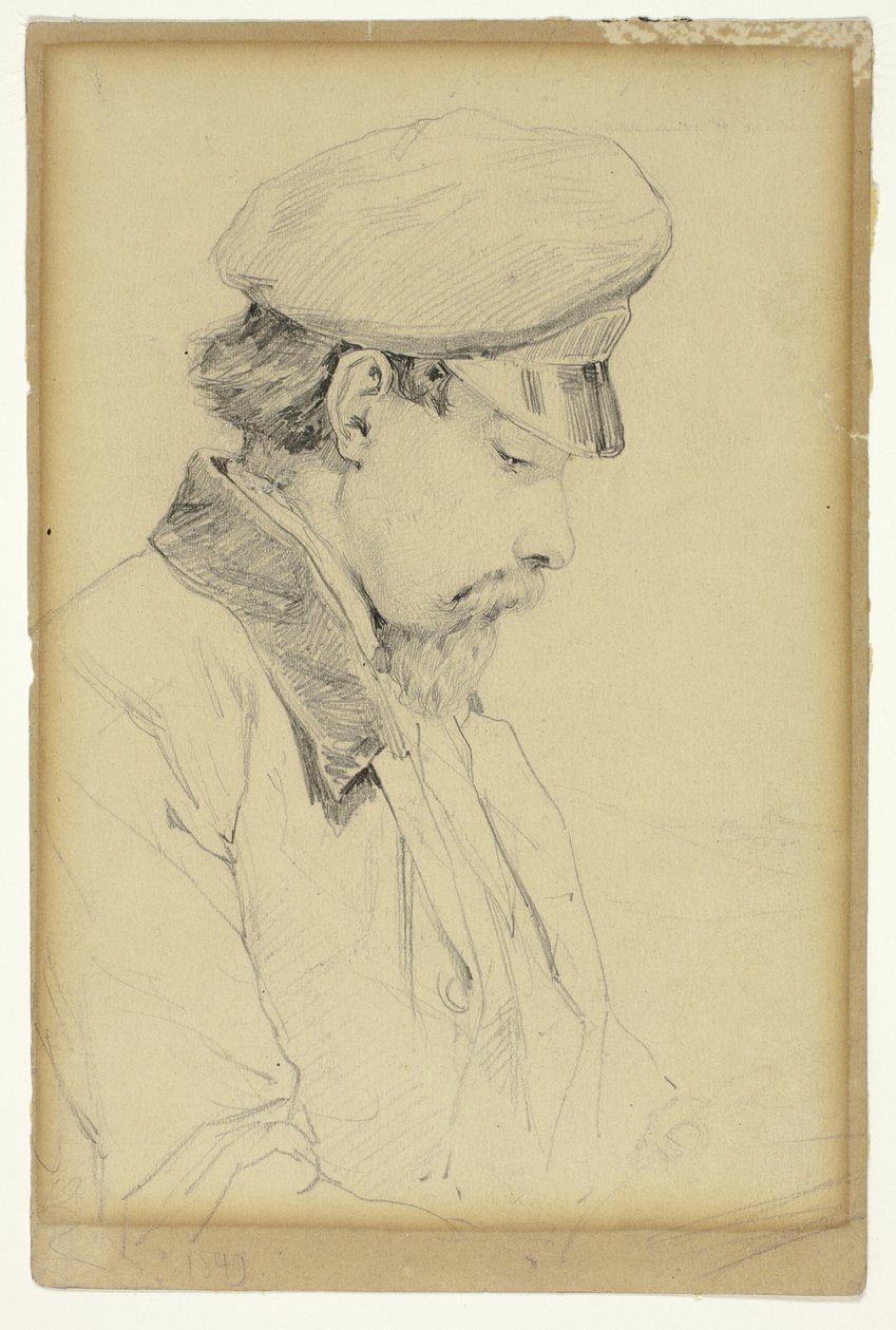 Portrait de profil d
