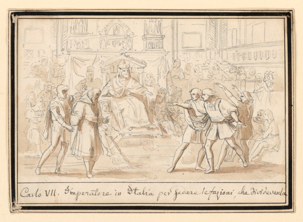 Réconciliation des ennemis en Italie par l