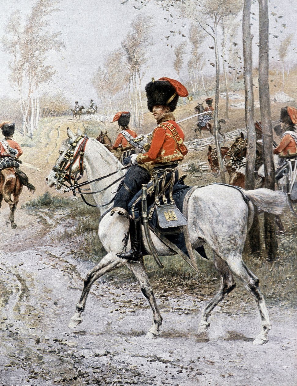 Régiment de chasseurs à cheval - Unknown artist