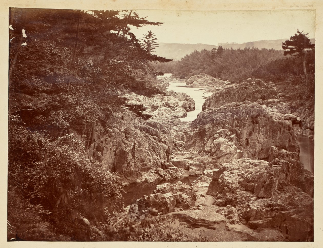 [Vue de la rivière Rocky] - Unknown artist