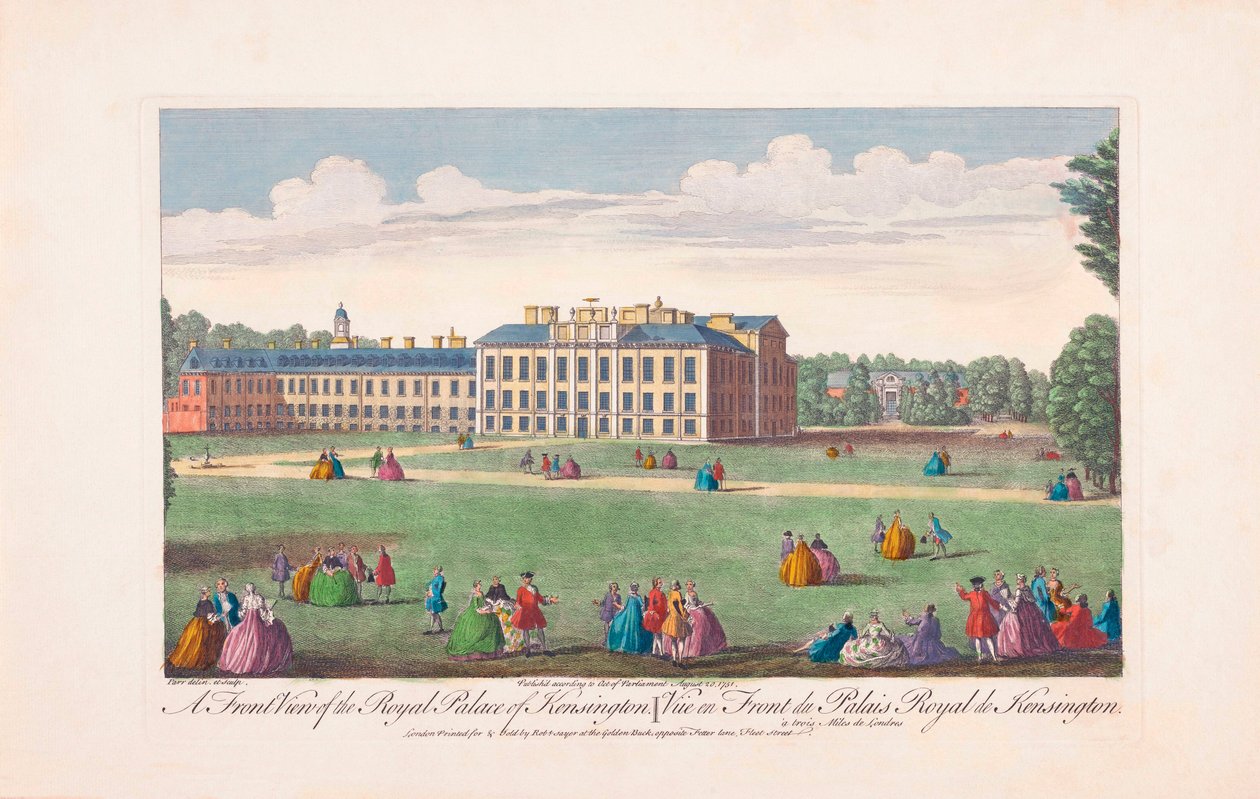 Palais royal de Kensington au XVIIIe siècle - Unknown artist