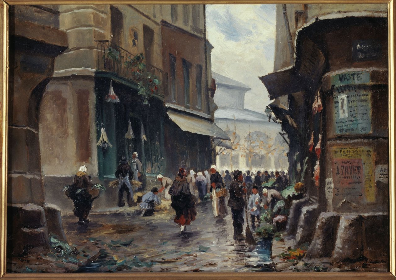 Rue Pirouette, vers 1880, 1er arrondissement actuel, entre 1875 et 1885 - Unknown artist