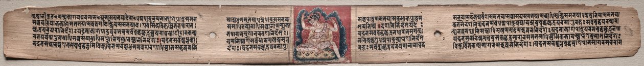 Samantabhadra filant des nuages de choses: Folio 22 (recto), d