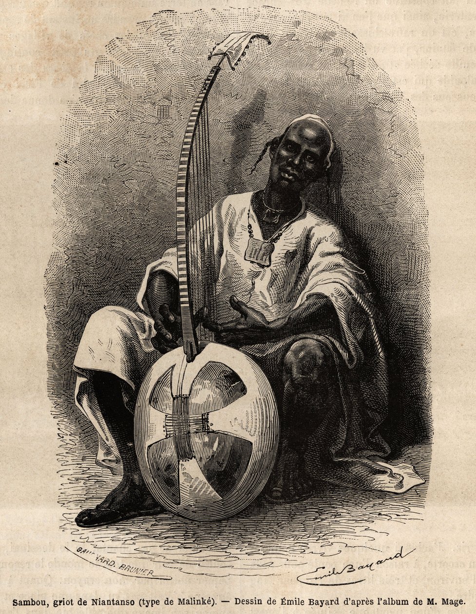 Sambou, le griot de Niantanso (Mali) (type Malinké : langue d