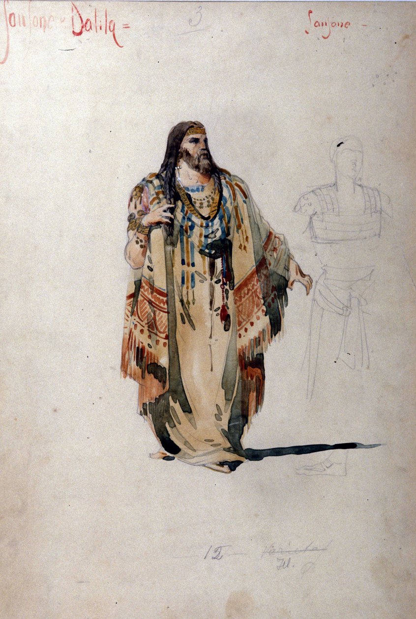 Costume de Samson pour l