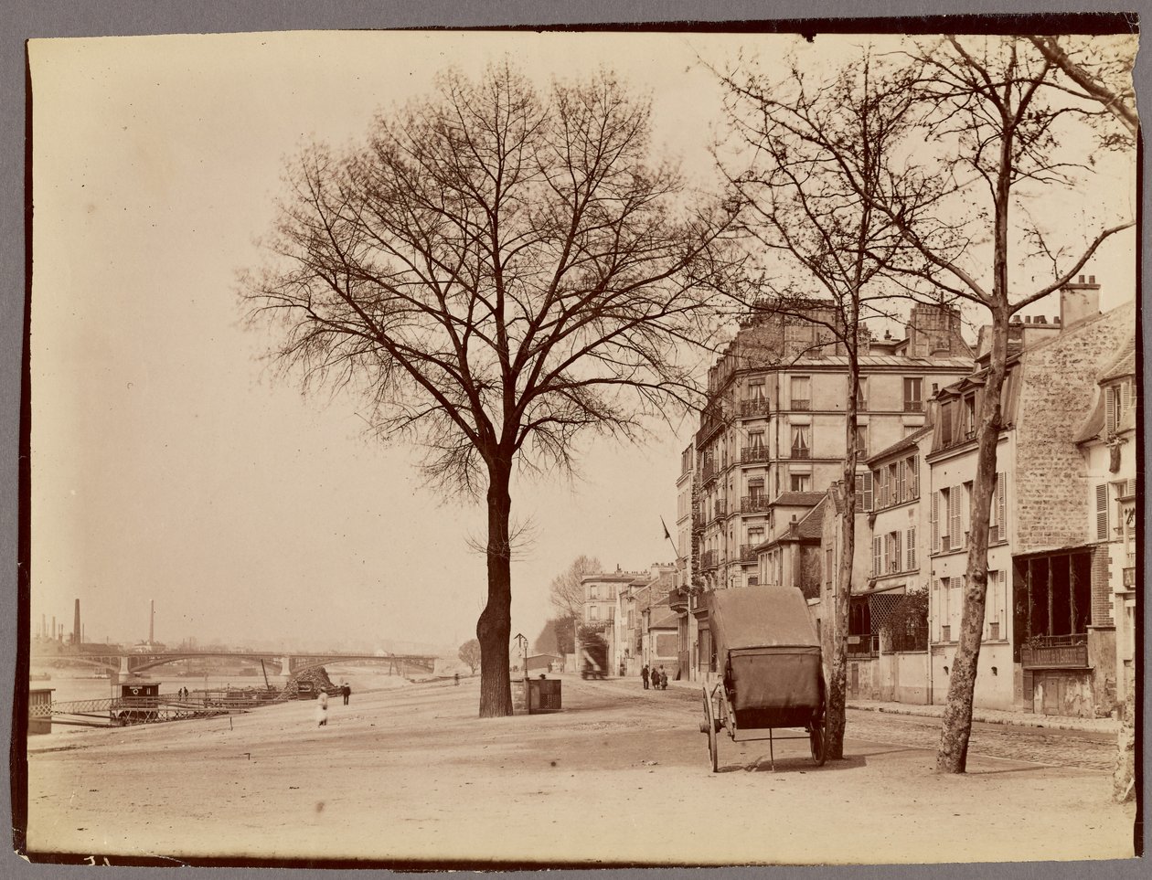 [Scène le long de la rivière] - Unknown artist