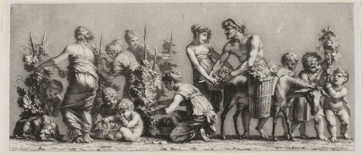 Scène de vendanges - Unknown artist