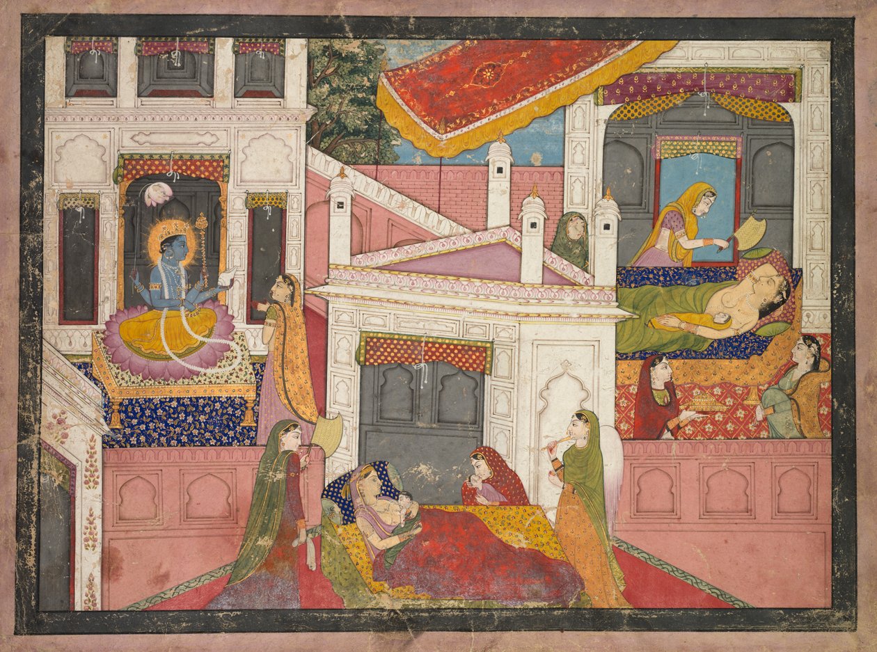 Scènes de la naissance de Rama - Unknown artist