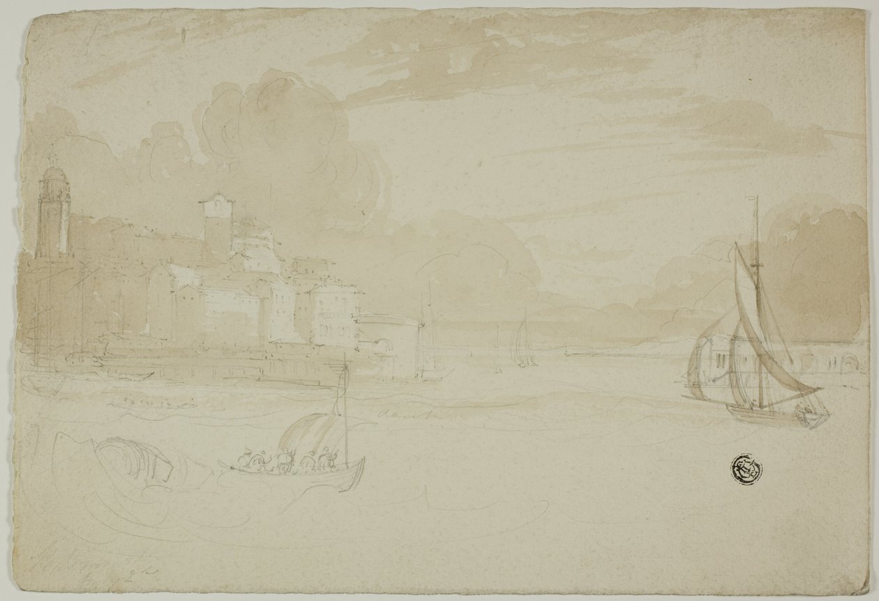 Port avec Bateaux de Pêche - Unknown artist