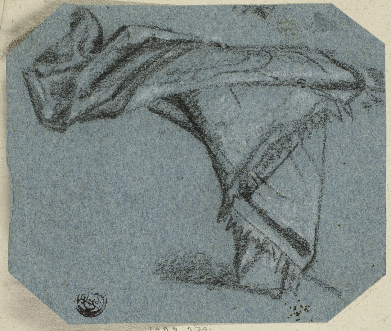 Châle en plis - Unknown artist