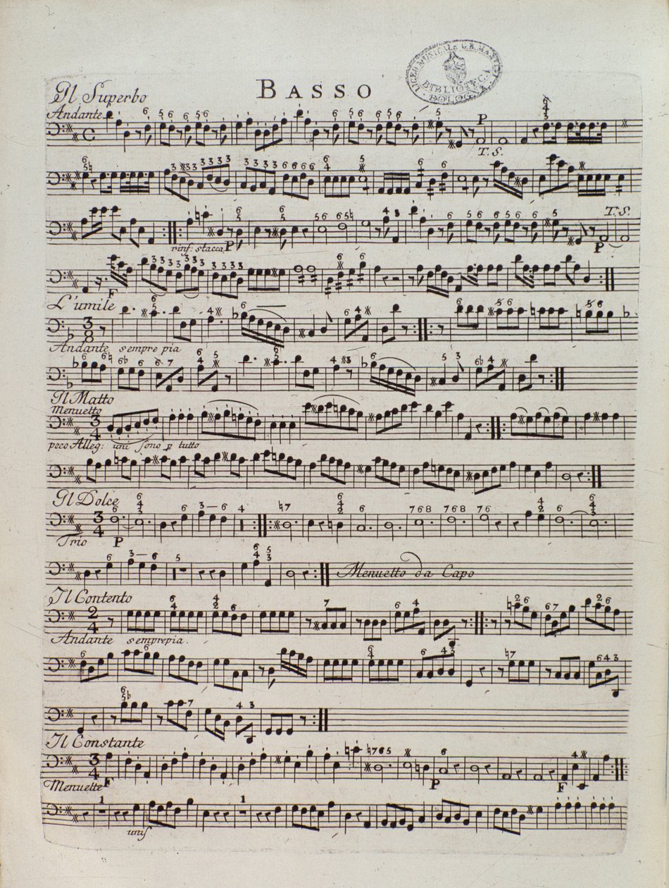 Partition de la Symphonie périodique par Karl Ditters von Dittersdorf - Unknown artist