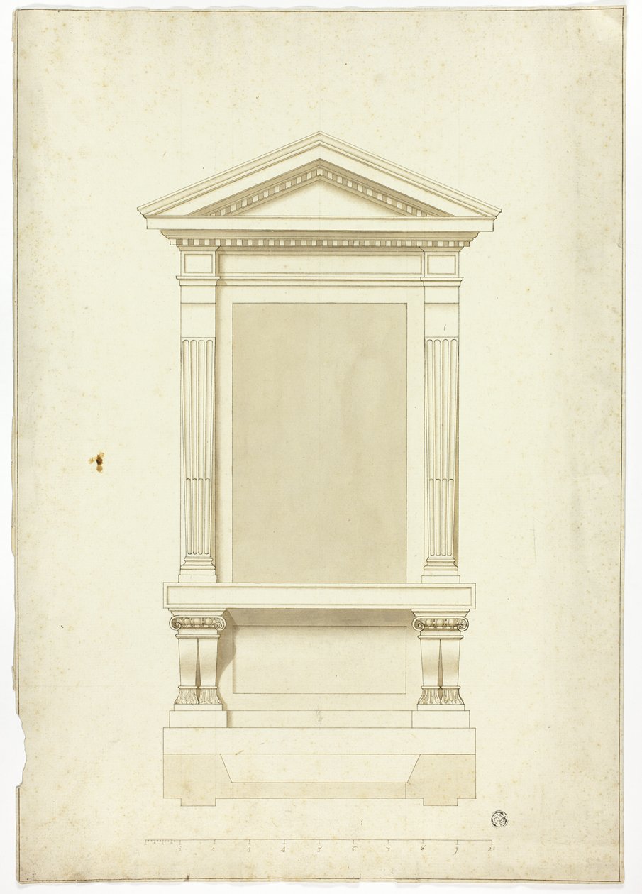 Autel latéral ou tombe murale - Unknown artist