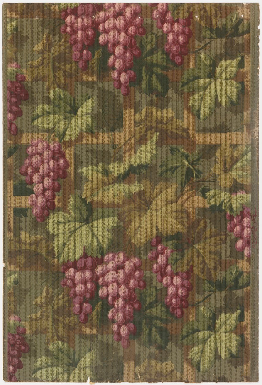 Échantillon de papier peint - Unknown artist