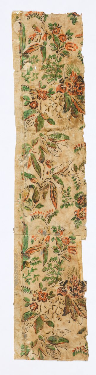 Mur latéral et bordure - Unknown artist