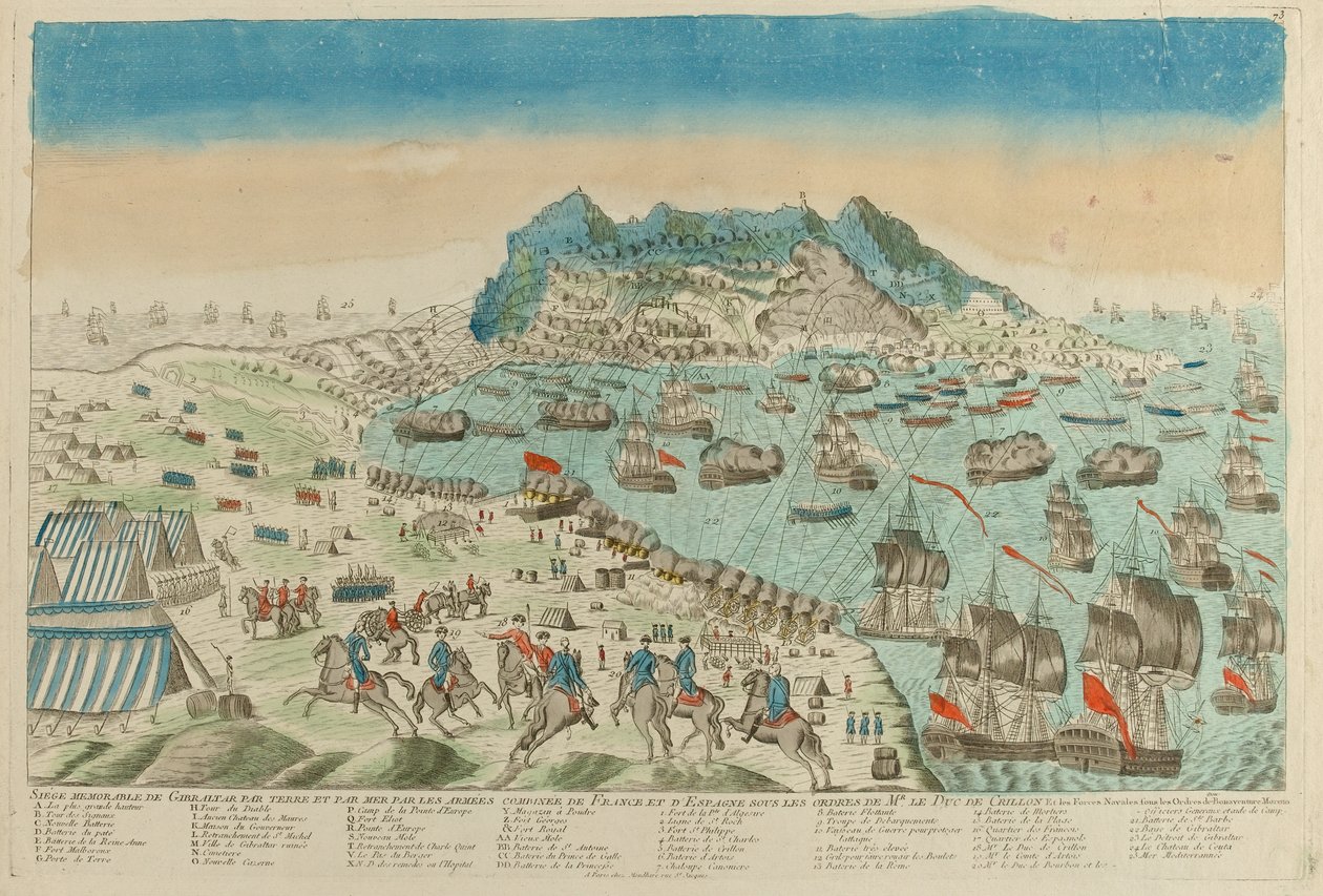 Siège de Gibraltar, 1782 - Unknown
