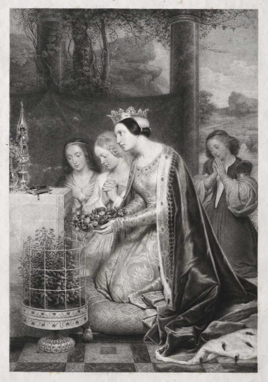 Sainte Amélie, Reine de Hongrie - Unknown artist