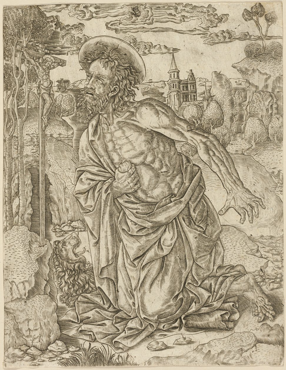 Saint Jérôme en pénitence - Unknown artist